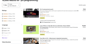 Online PLC Programming Courses in Udemy